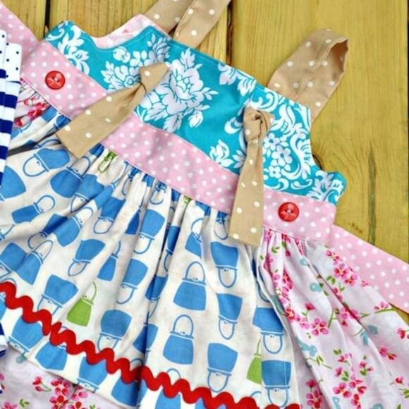 K Pea Originals "Spring Fever" Knot Dress - Picture 7 of 7